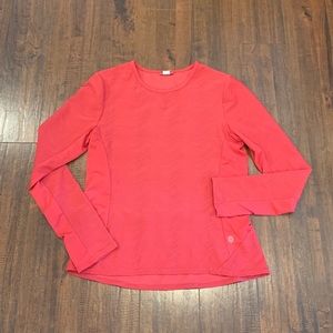 Athleta Coral Long Sleeve Top SZ- M